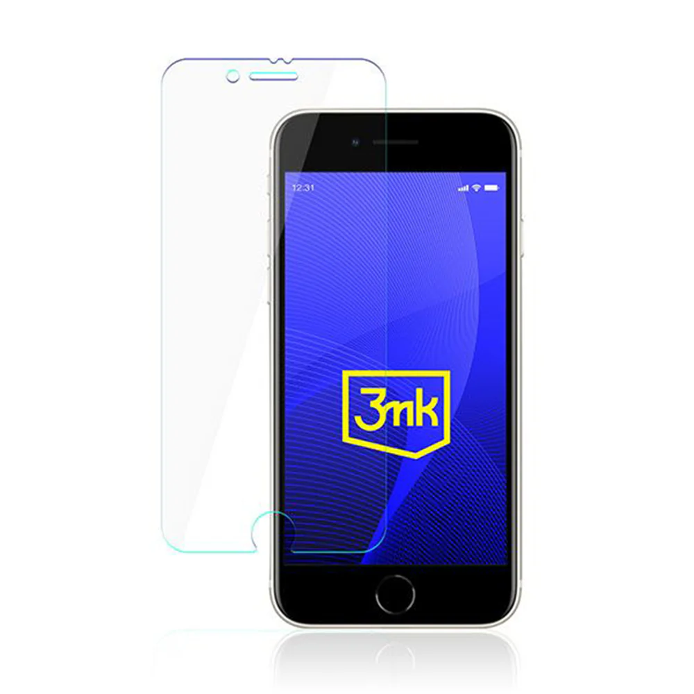 3MK FlexibleGlass Screen Protector for Apple iPhone SE (2022) / SE (2020) / 8 / 7, Flexible Glass, Full Glue - Image 5