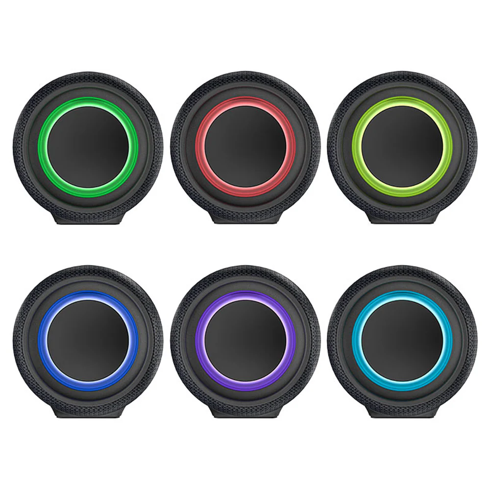 Acefast K2 Air Bluetooth Speaker, 2 x 20W, RGB, Waterproof, Black - Image 3