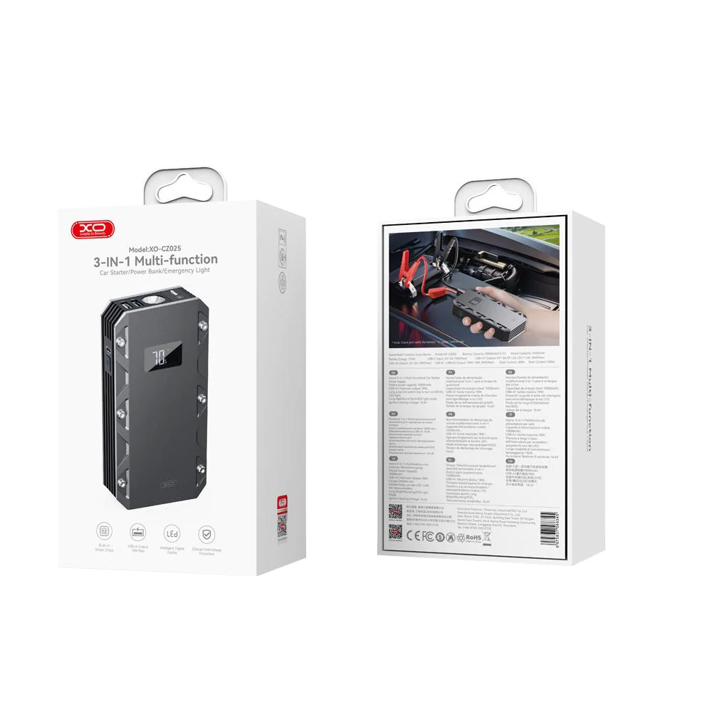 Auto Jump Starter XO Design CZ025 - Image 6