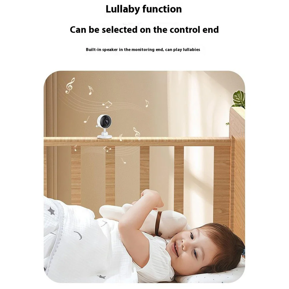 Baby Monitor Yesido KM26, Wi-Fi, White - Image 14