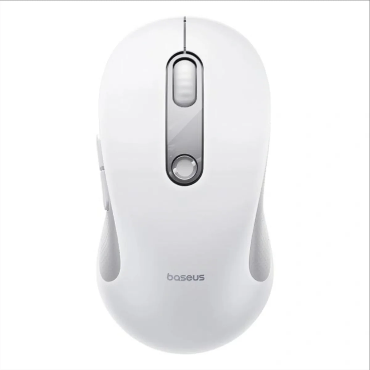 Baseus F02 Wireless Mouse, 4000DPI, BT / Wi-Fi, White B0203202