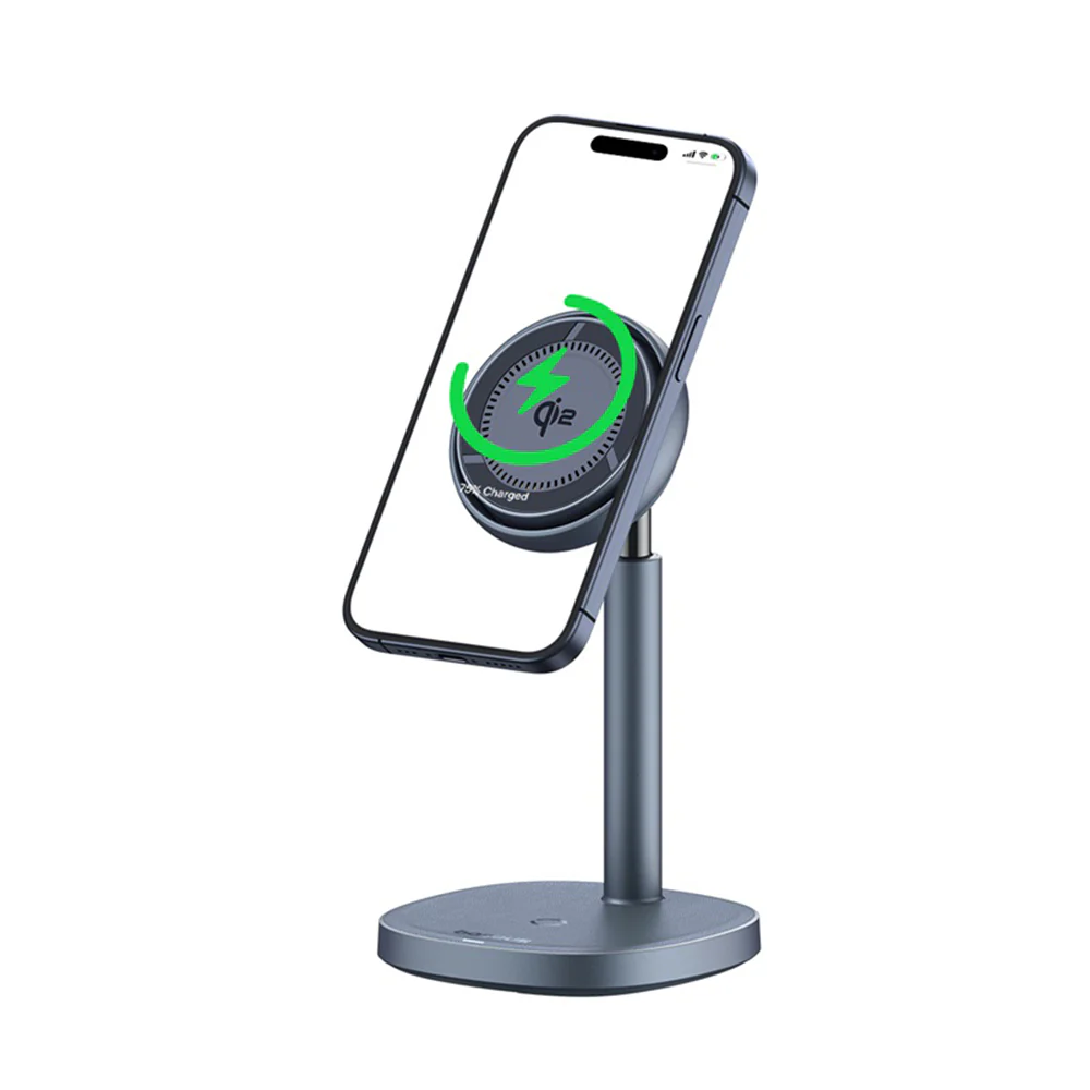 Baseus Orbit 2 Pro 2in1 Wireless Network Charger, 20W, 1.67A, Gray P10273500813-00 - Image 2