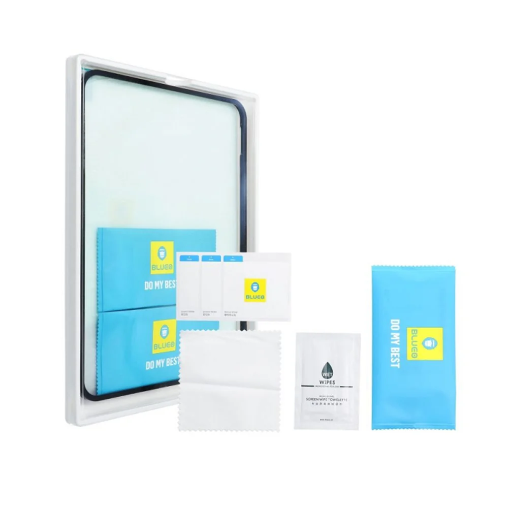 Blueo Screen Protector Film for Apple iPad Air (2022) / Pro 11 (2021) / Air (2020) / Pro 11 (2020) / Pro 11 (2018), Tempered Glass, Full Glue - Image 7