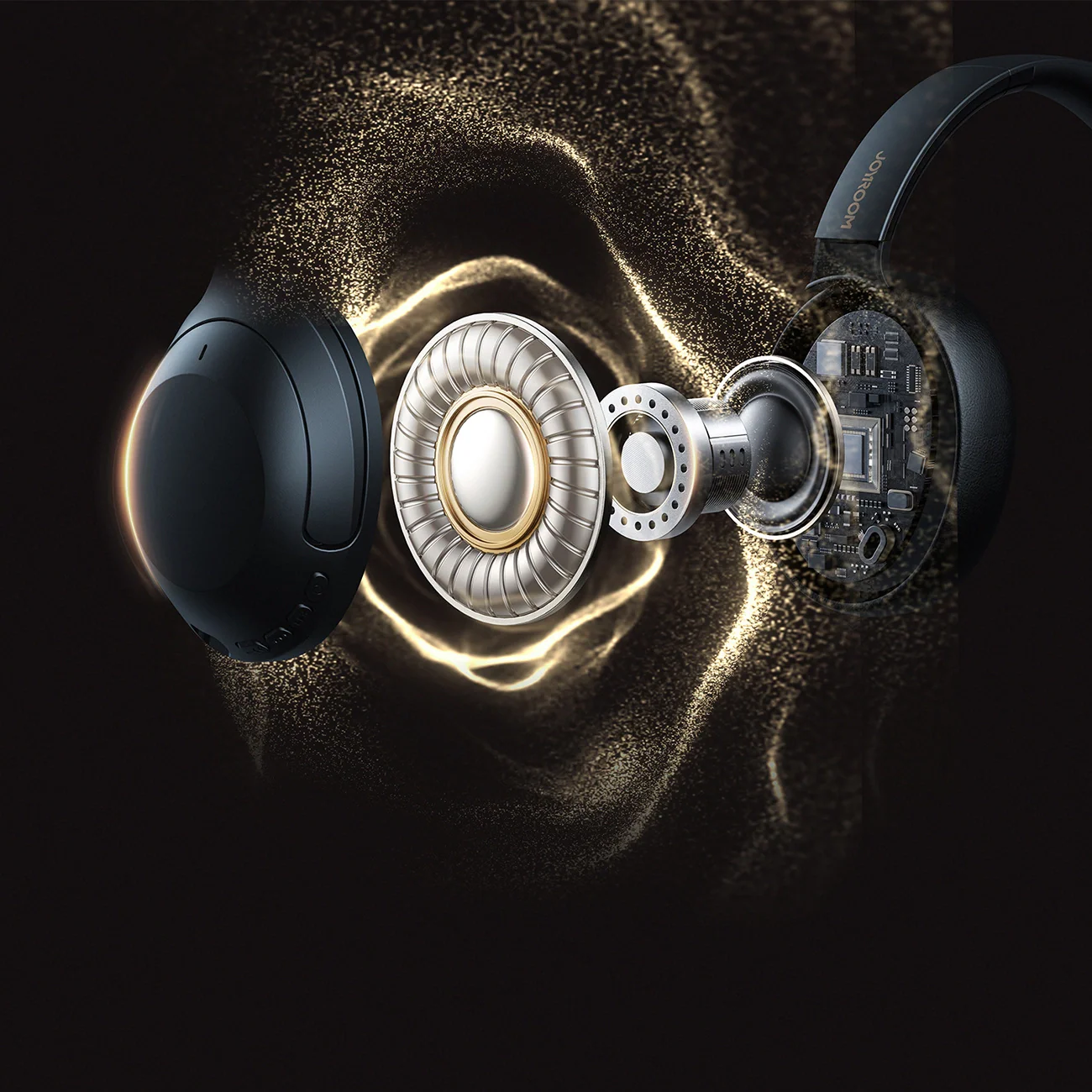Bluetooth Handsfree Joyroom JR-JH2, A2DP, ANC, Black - Image 9