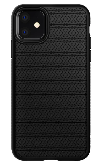Case for Apple iPhone 11, Spigen, Liquid Air, Black 076CS27184 - Image 2