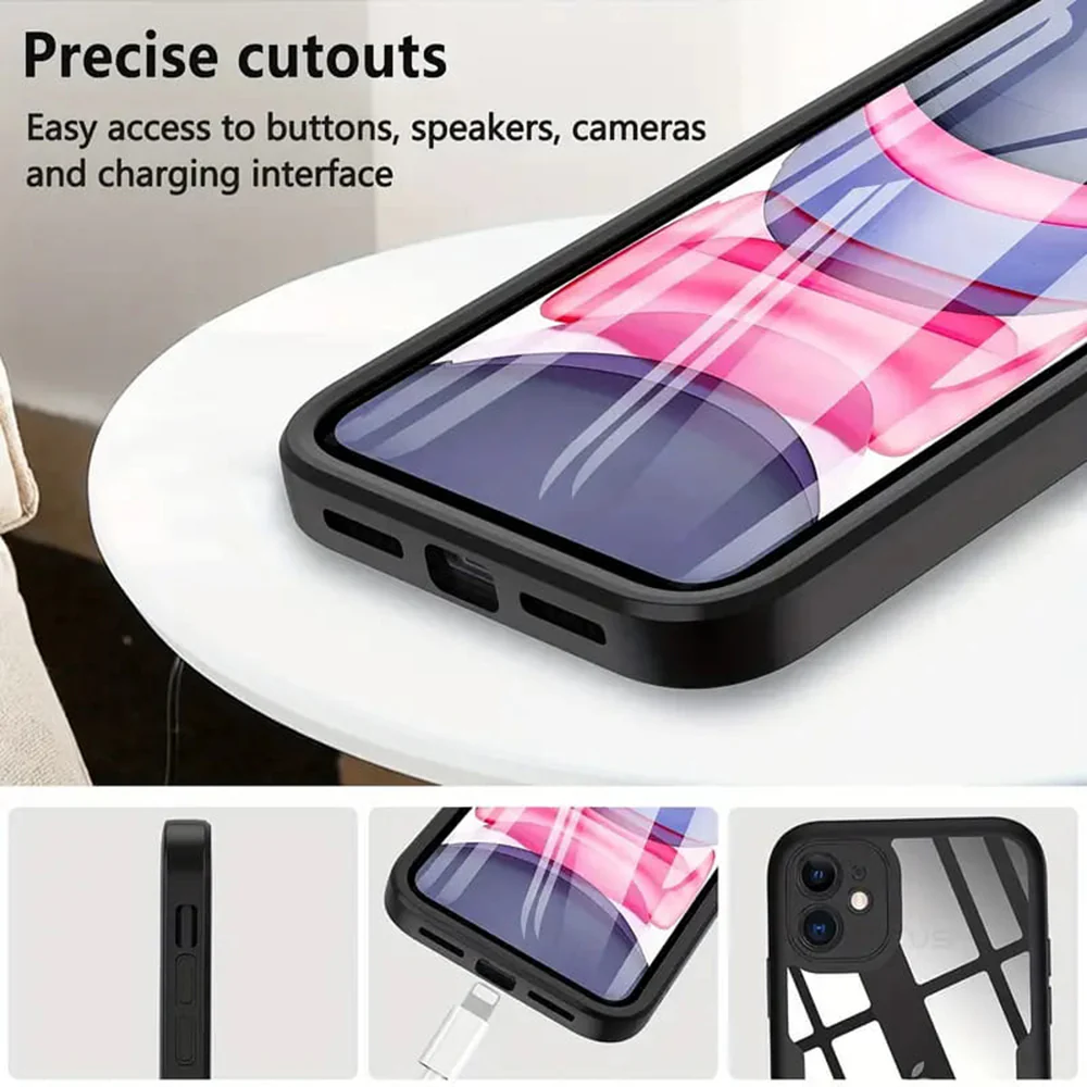 Case for Apple iPhone 15 Pro Max, Techsuit, ColorVerse 360, Blue - Image 5