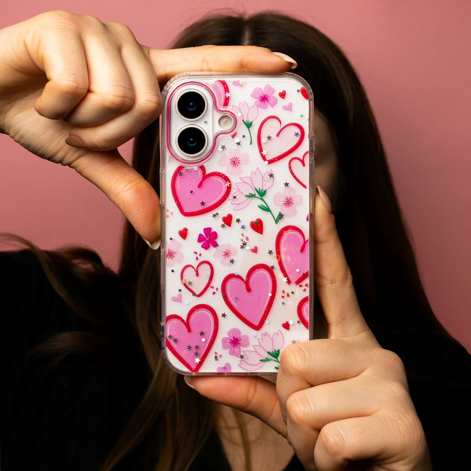 Case for Apple iPhone 15 Pro, OEM, Ultra Trendy Love 1, Multicolor - Image 3