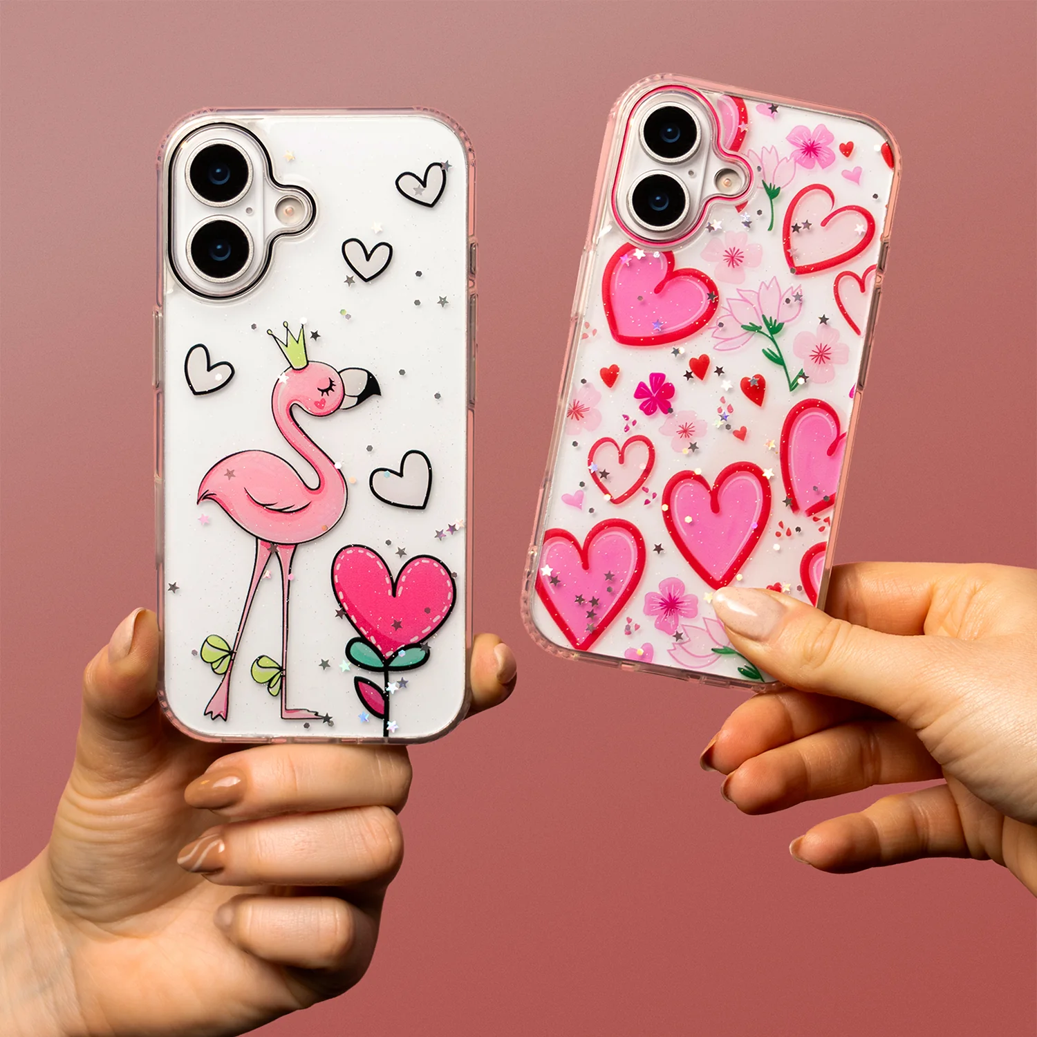 Case for Apple iPhone 15 Pro, OEM, Ultra Trendy Love 1, Multicolor - Image 6