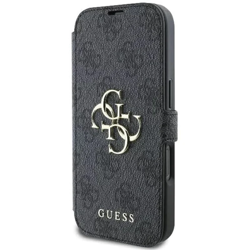 Case for Apple iPhone 16 Pro, Guess, 4G Book, Black - Image 6