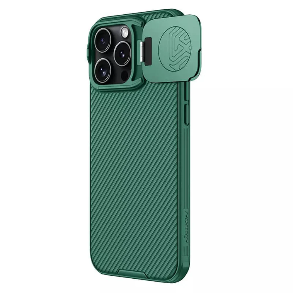 Case for Apple iPhone 16 Pro Max, Nillkin, CamShield Prop, Green - Image 4