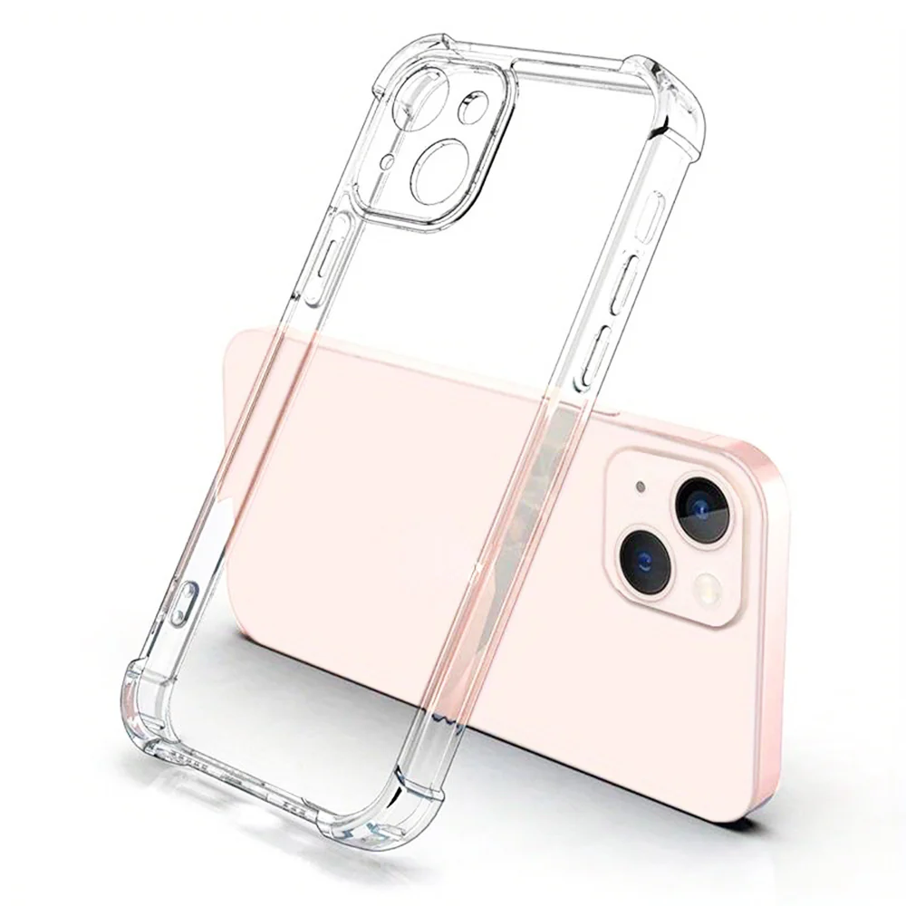 Case for Apple iPhone 16, Techsuit, Shockproof Clear, Transparent - Image 4