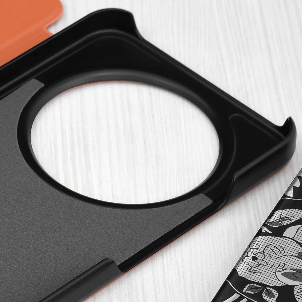 Case for Honor Magic8 Lite, Techsuit, eFold, Orange - Image 3