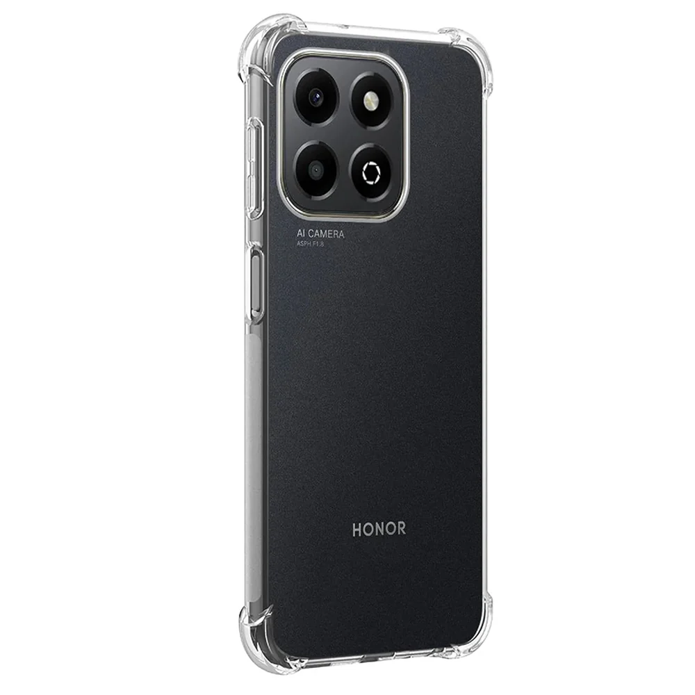 Case for Honor X6b, Techsuit, Shockproof Clear, Transparent - Image 2