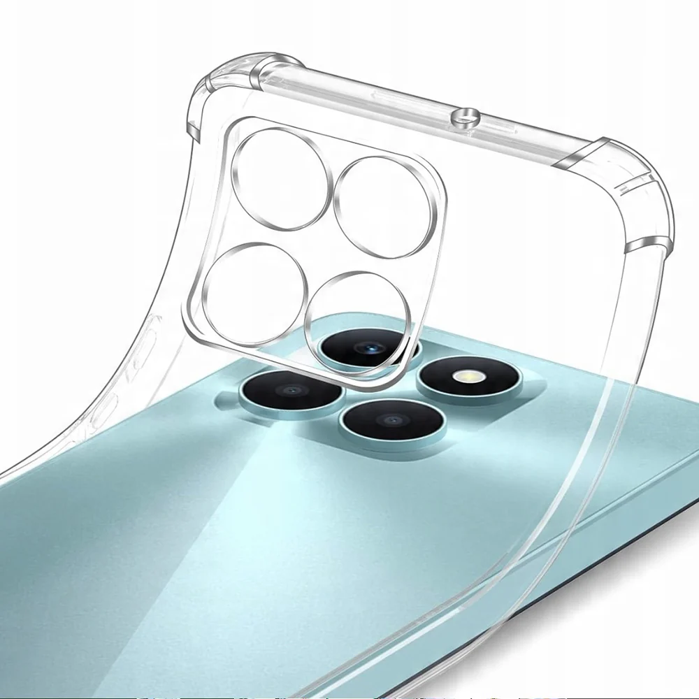 Case for Honor X6c, Techsuit, Shockproof Clear, Transparent - Image 3