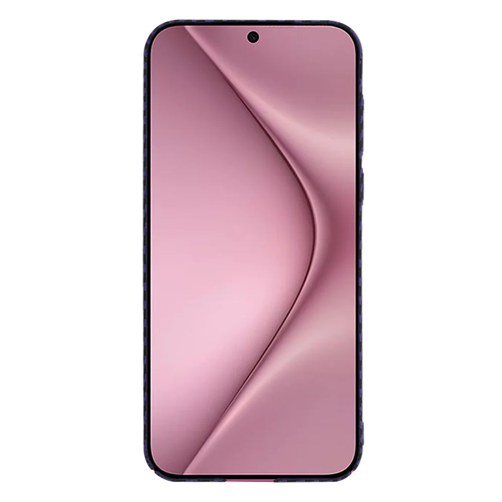 Case for Huawei Pura 70, Techsuit, Carbonite FiberShell, Purple - Image 2