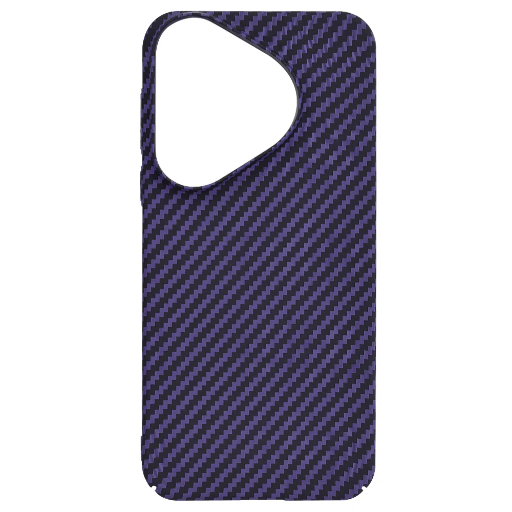 Case for Huawei Pura 70, Techsuit, Carbonite FiberShell, Purple - Image 4