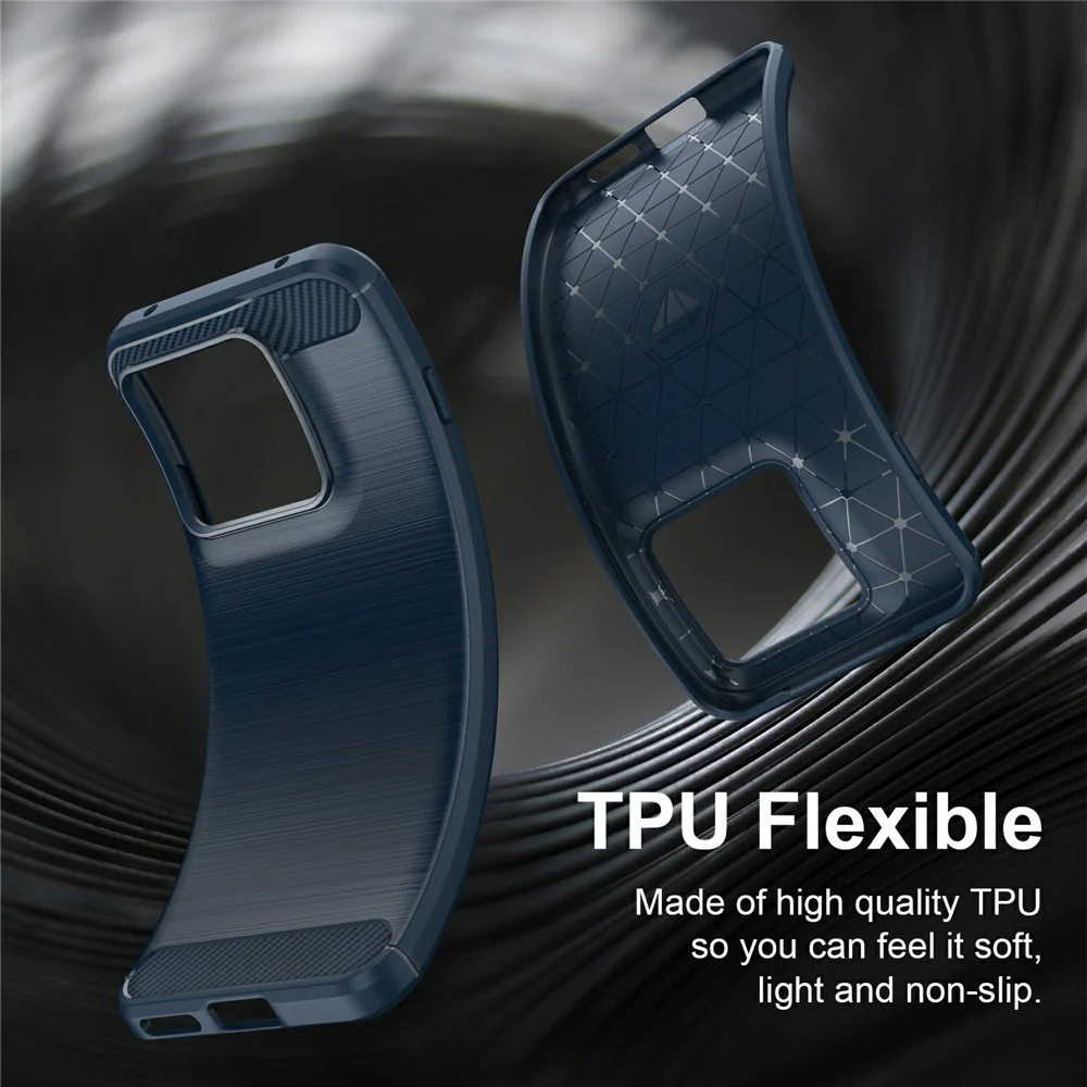Case for Motorola Edge 70 Pro, Techsuit, Carbon, Blue - Image 6