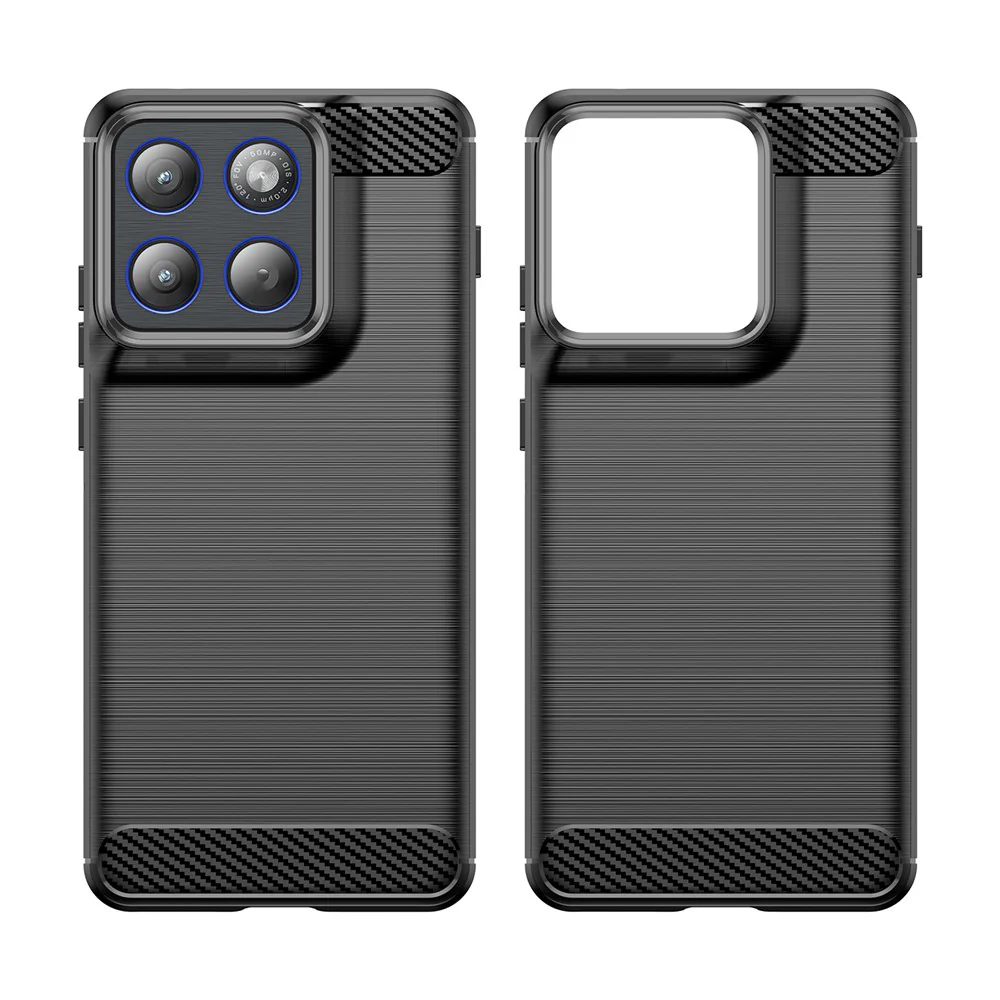 Case for Motorola Edge 70, Techsuit, Carbon, Black - Image 2