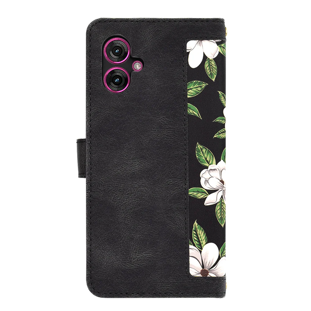 Case for Motorola Moto G55, Techsuit, FlipCraft, Black - Image 3