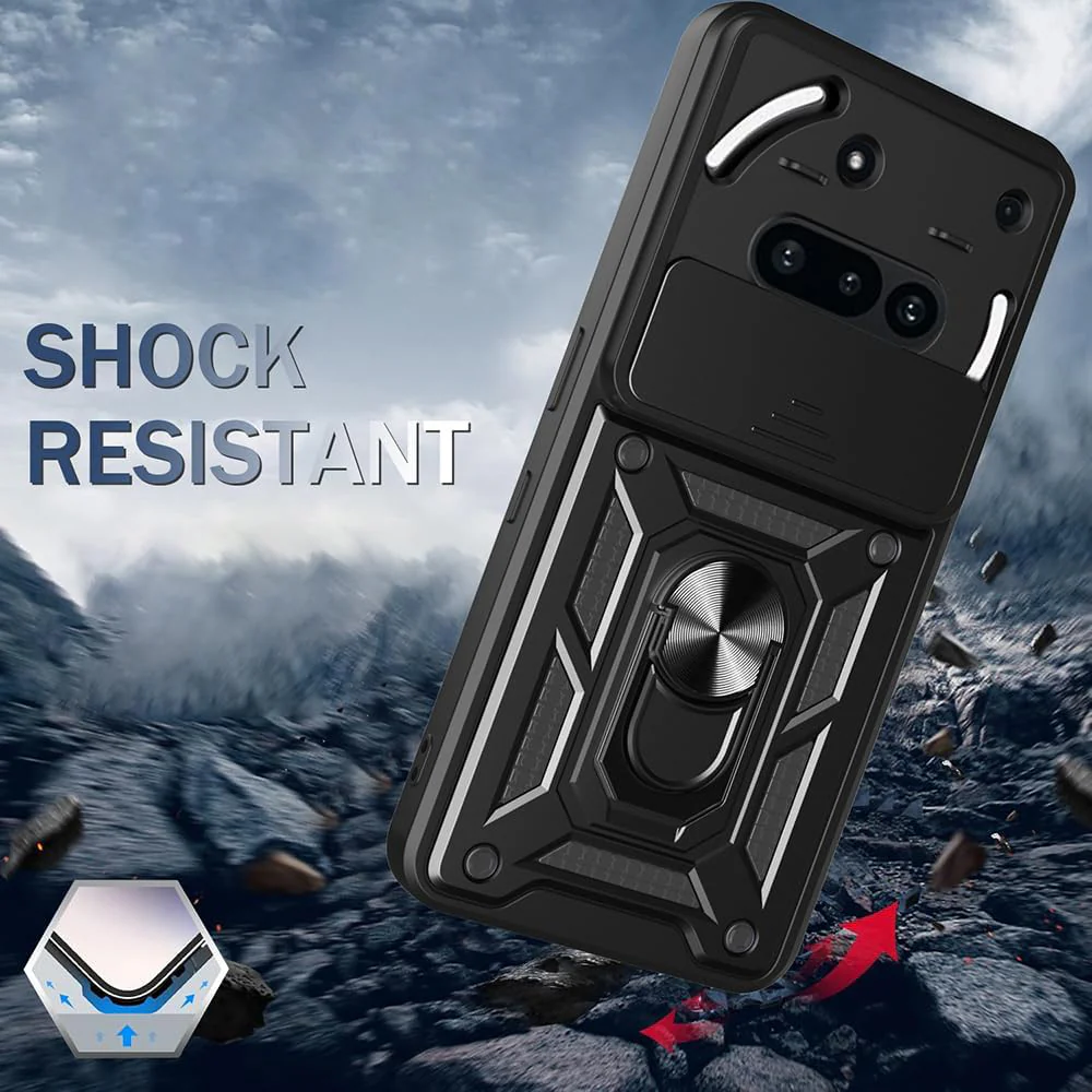 Case for Nothing Phone (3a), Techsuit, CamShield, Blue - Image 2