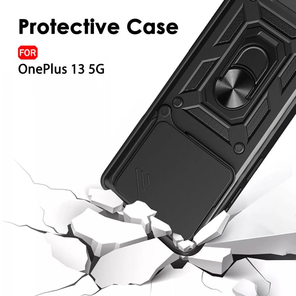 Case for OnePlus 13, Techsuit, CamShield, Black - Image 3