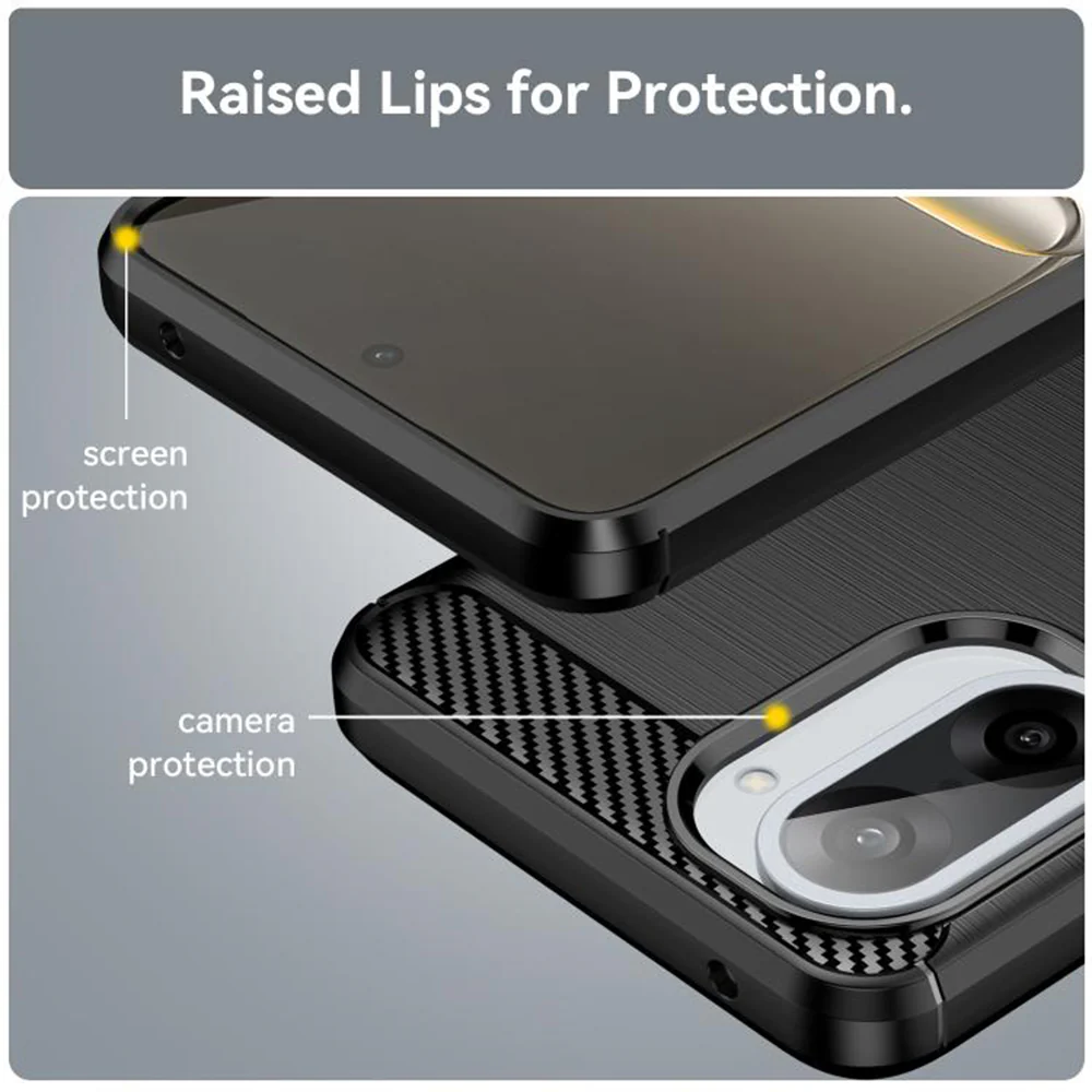 Case for OnePlus Nord CE5, Techsuit, Carbon, Black - Image 6