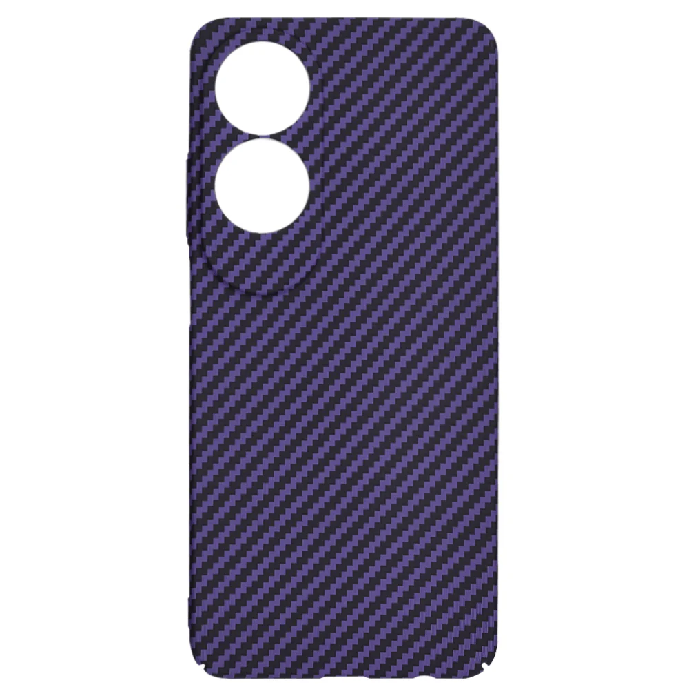 Case for Oppo A60, Techsuit, Carbonite FiberShell, Purple - Image 4