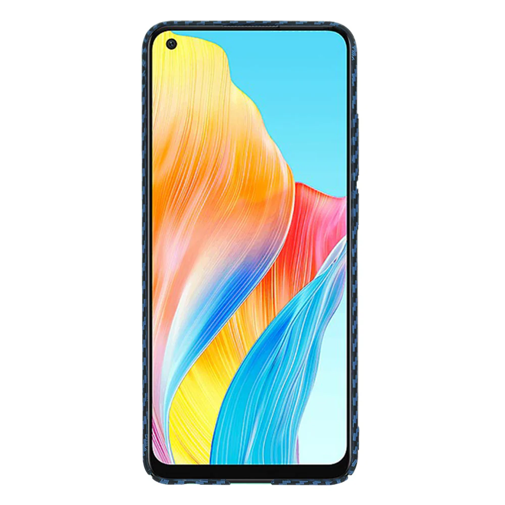 Case for Oppo A78 4G, Techsuit, Carbonite FiberShell, Turquoise - Image 2
