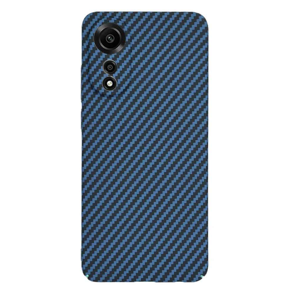 Case for Oppo A78 4G, Techsuit, Carbonite FiberShell, Turquoise - Image 3