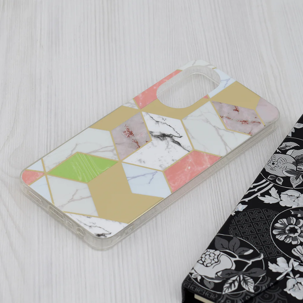 Case for Oppo A78 4G, Techsuit, Marble, Purple - Image 3