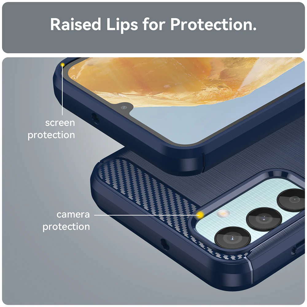 Case for Oppo Reno12 Pro, Techsuit, Carbon, Black - Image 5