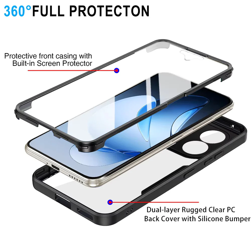Case for Oppo Reno13, Techsuit, ColorVerse 360, Pink - Image 6