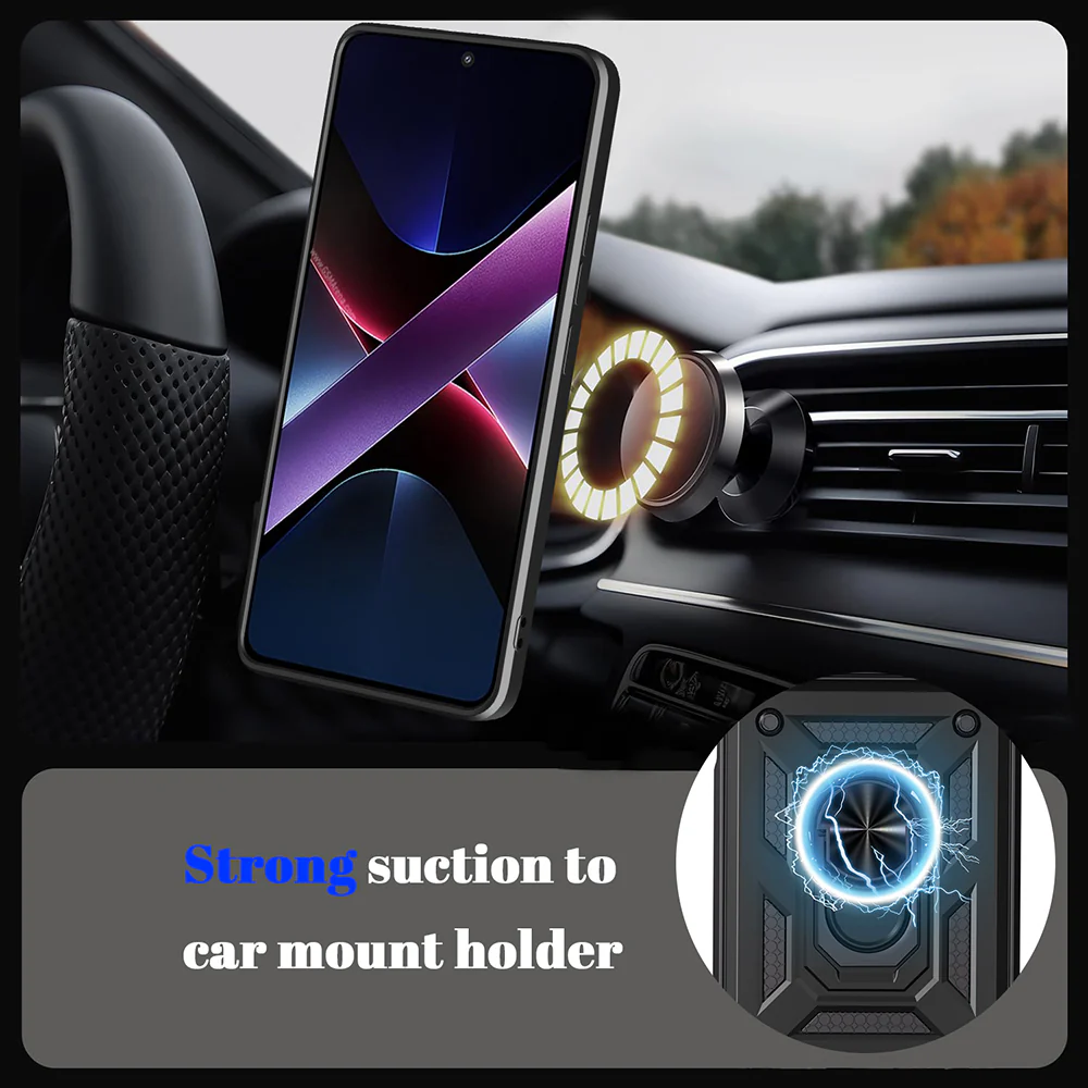 Case for Realme GT 8 Pro, Techsuit, CamShield (Round Camera Cutout), Black - Image 5