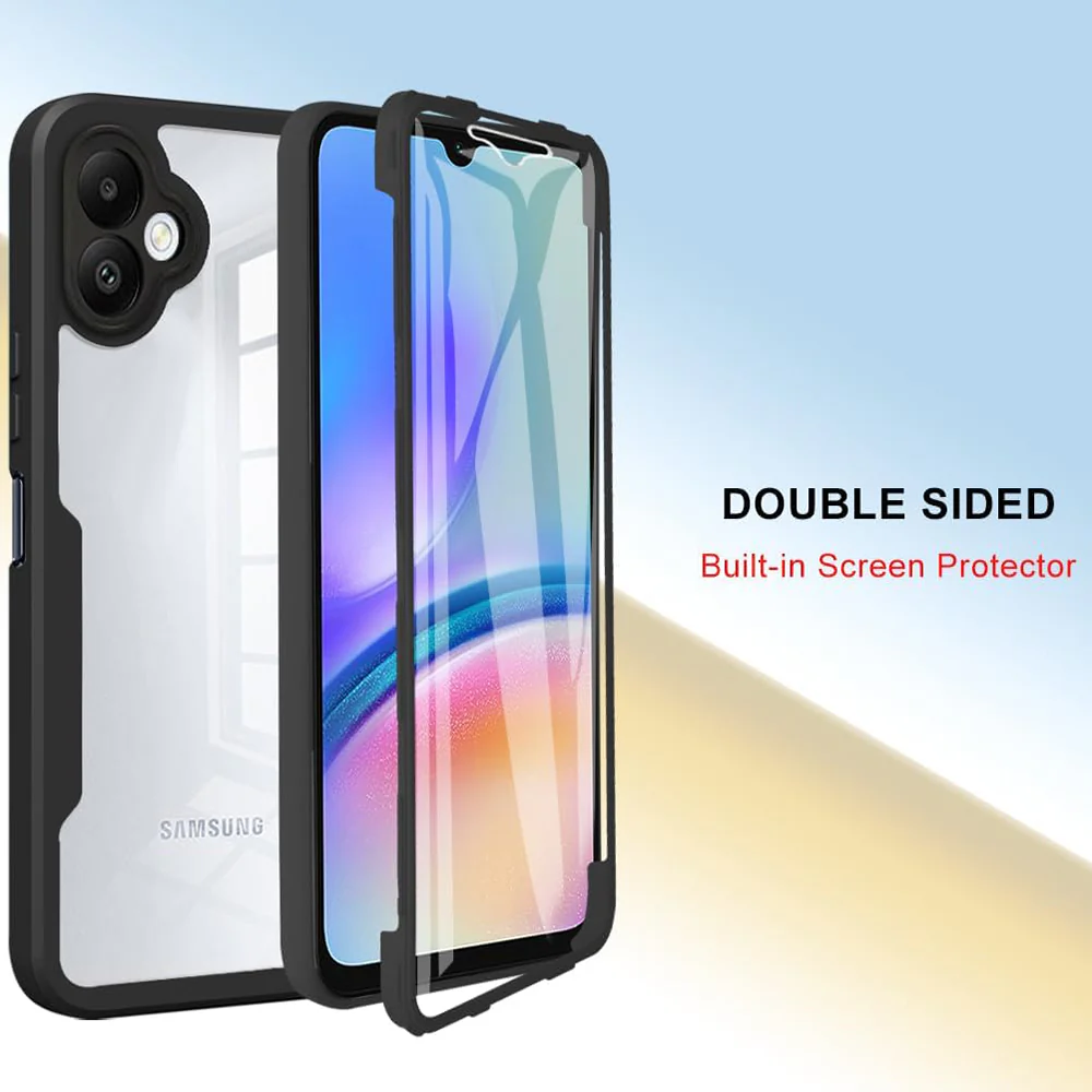 Case for Samsung Galaxy A05 A055, Techsuit, ColorVerse 360, Black - Image 2