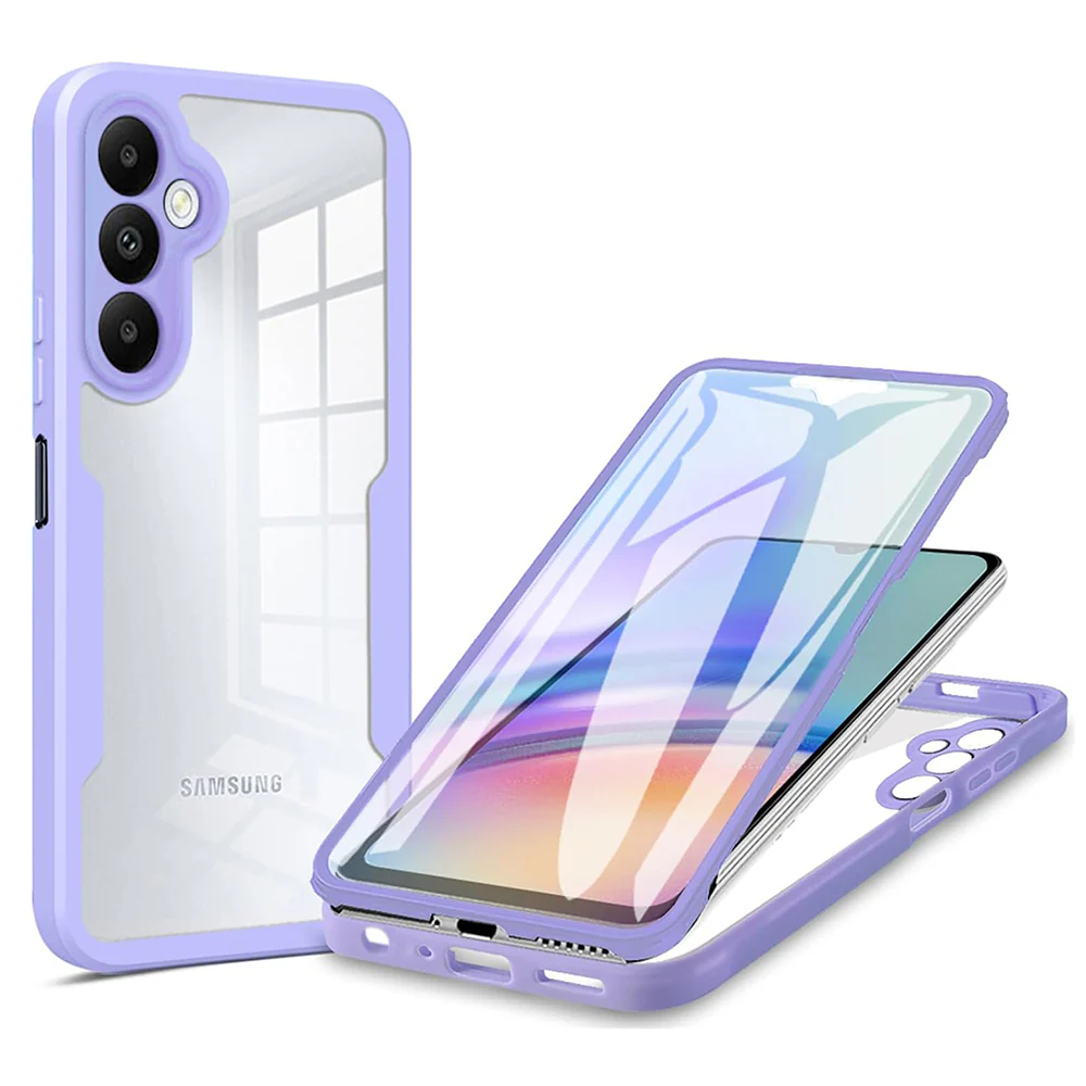 Case for Samsung Galaxy A05s A057, Techsuit, ColorVerse 360, Purple