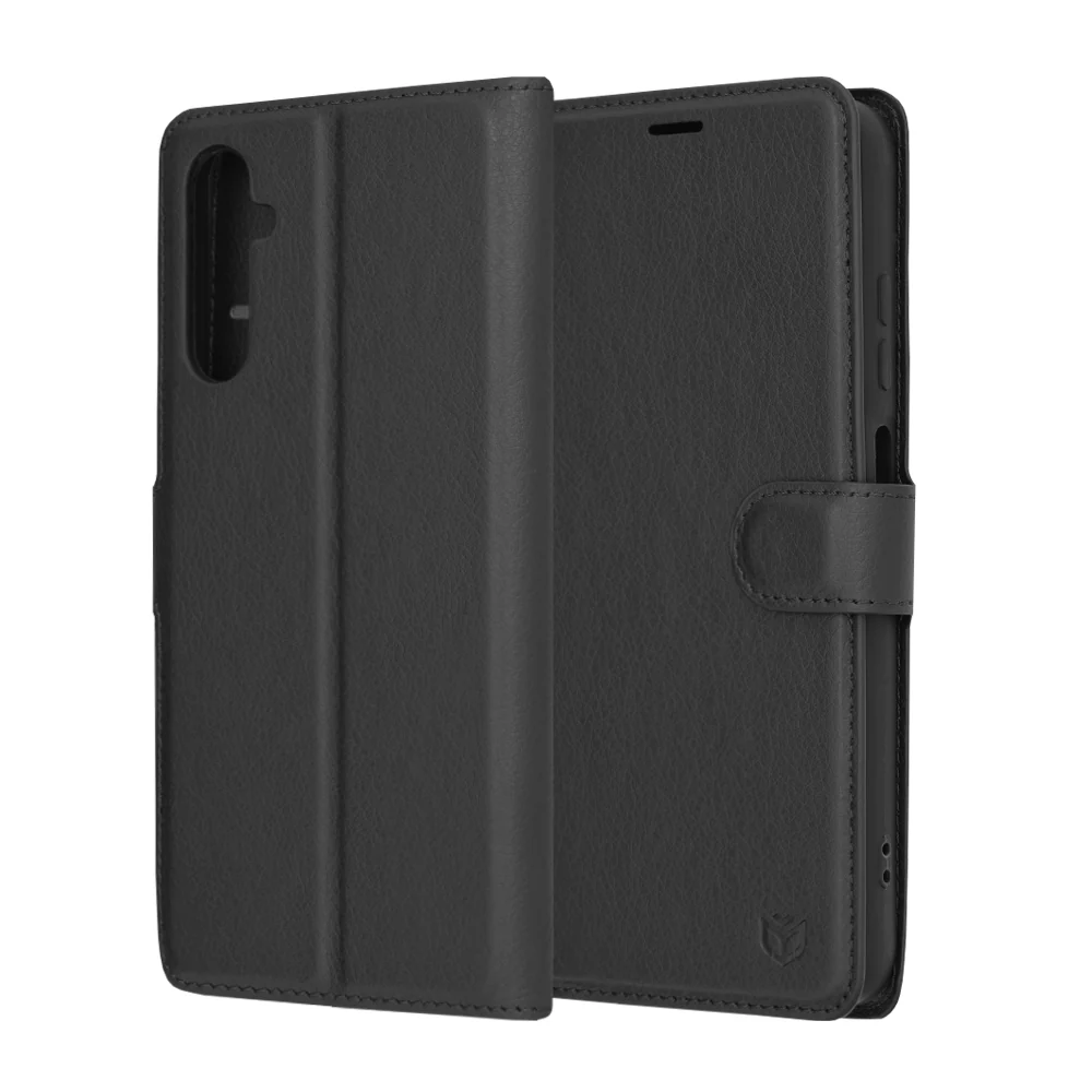 Case for Samsung Galaxy A05s A057, Techsuit, Leather Folio, Black - Image 6