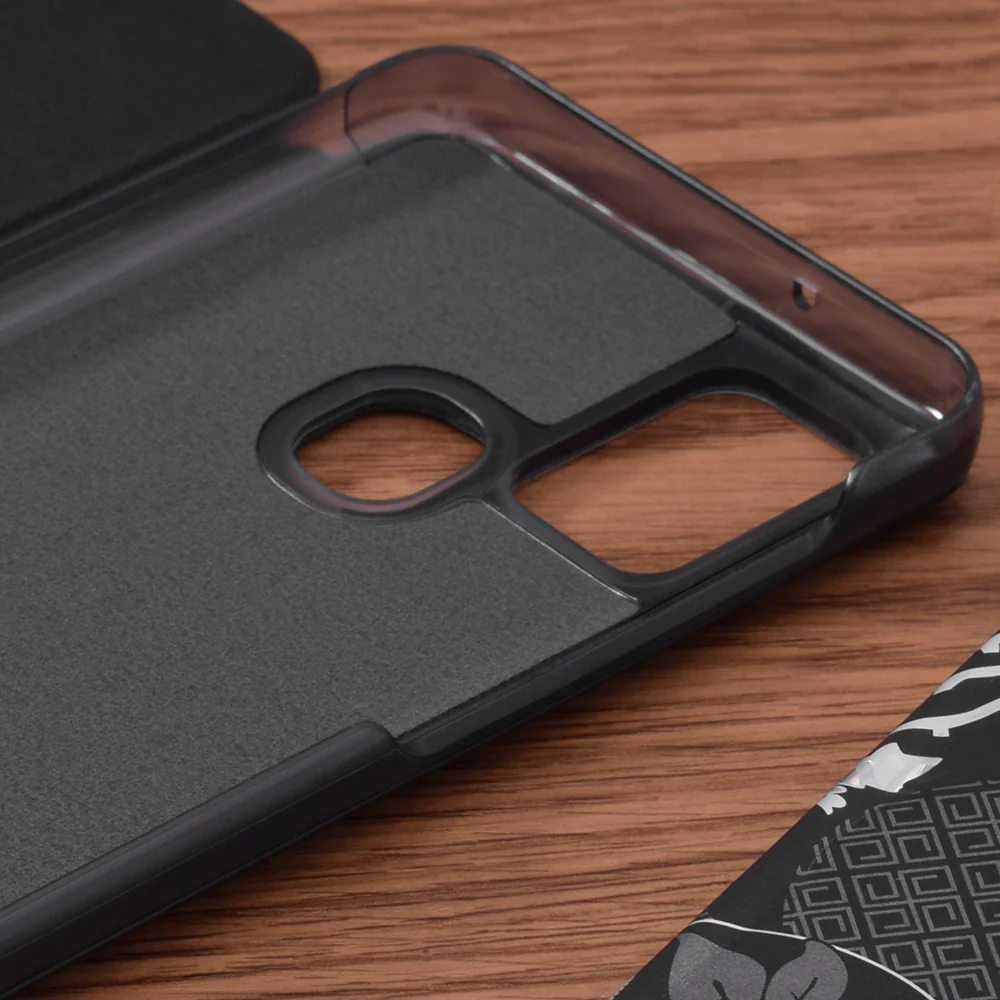 Case for Samsung Galaxy A21s A217, Techsuit, eFold, Black - Image 3