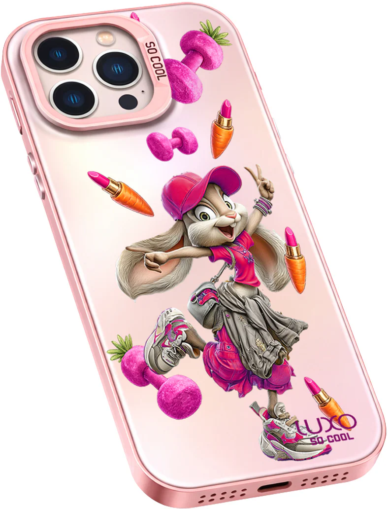 Case for Samsung Galaxy A25 A256, LUXO So CooL, ArcadiA Rabbit, Multicolor - Image 2