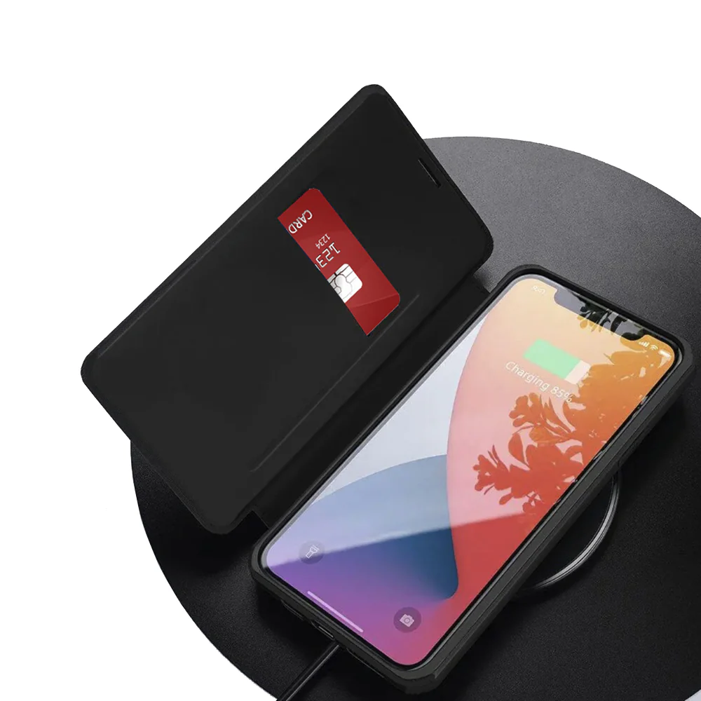 Case for Samsung Galaxy A27 5G, Techsuit, Magskin Book, Black - Image 3