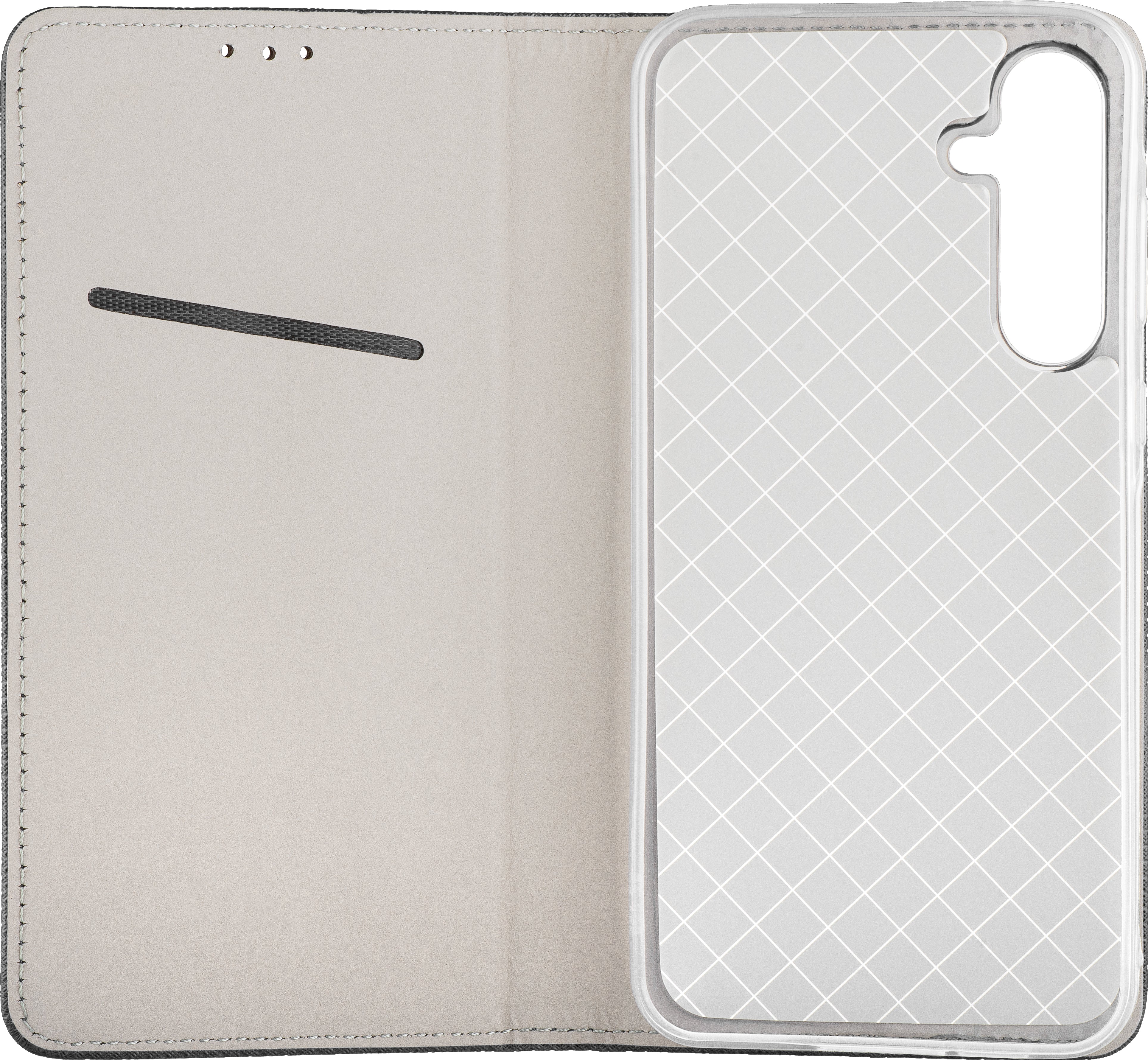 Case for Samsung Galaxy A34 A346, OEM, Smart Magnet, Black - Image 3