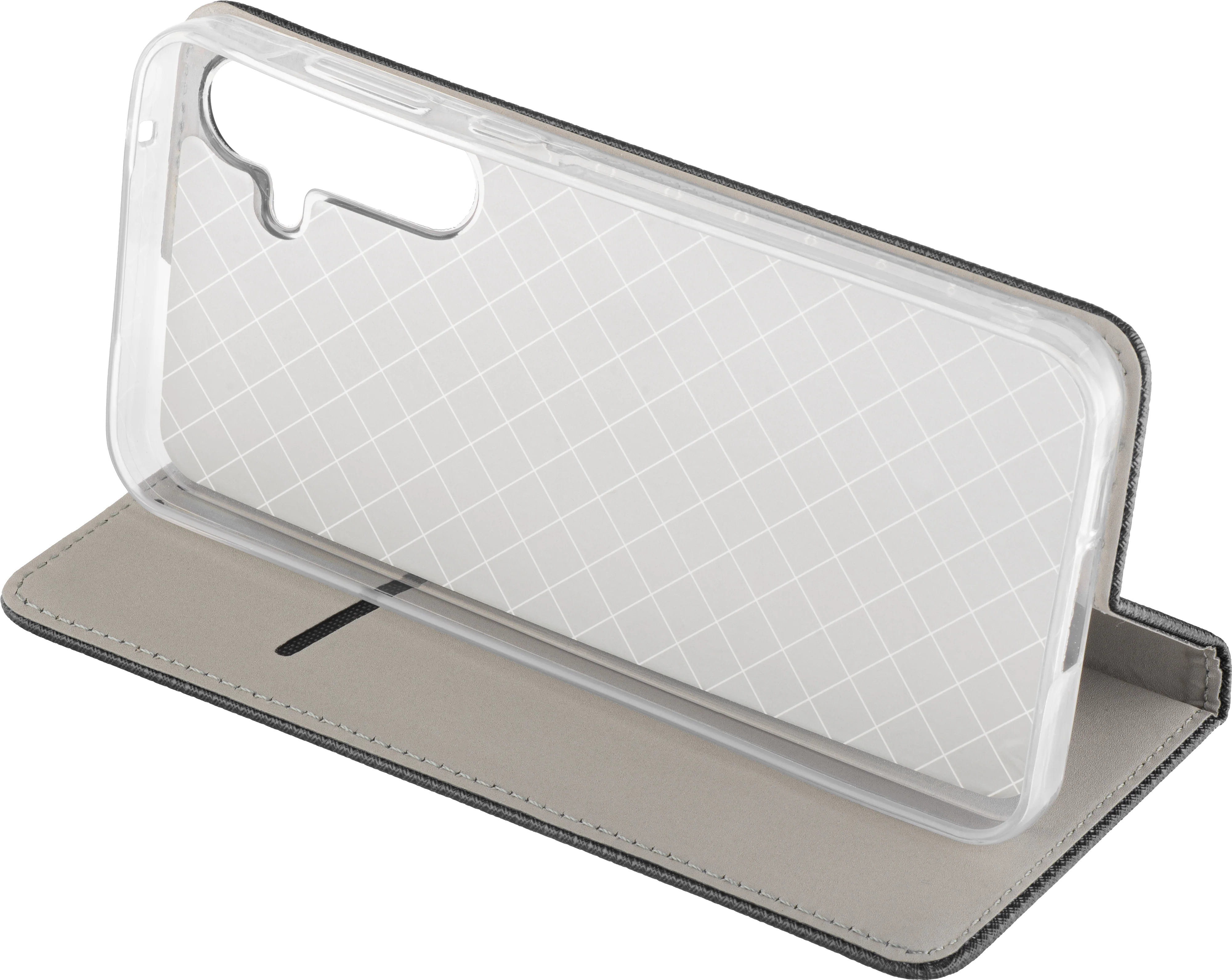 Case for Samsung Galaxy A34 A346, OEM, Smart Magnet, Black - Image 4