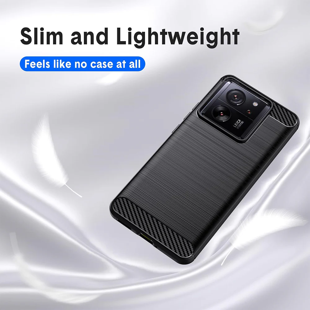 Case for Xiaomi 13T Pro / 13T, Techsuit, Carbon, Black - Image 2