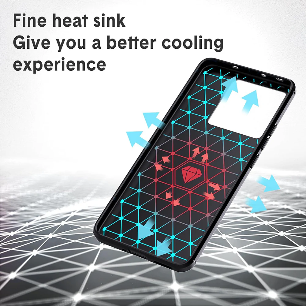 Case for Xiaomi 13T Pro / 13T, Techsuit, Carbon, Black - Image 3