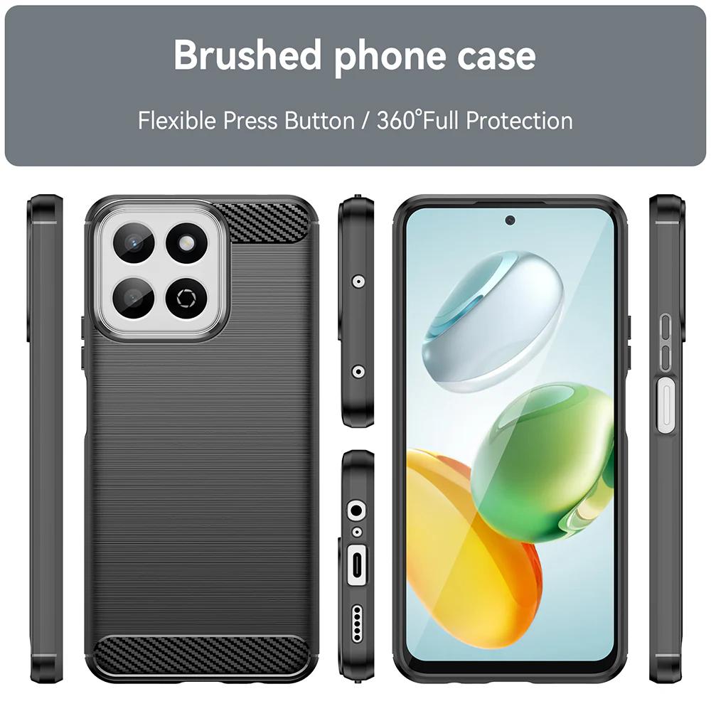Case for Xiaomi 14T Pro, Techsuit, Carbon, Black - Image 2
