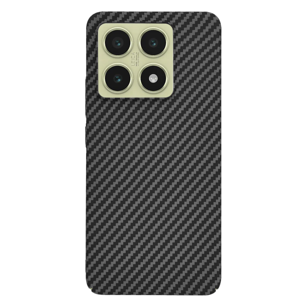 Case for Xiaomi 14T, Techsuit, Carbonite FiberShell, Black - Image 3