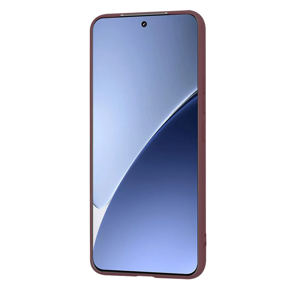 Case for Xiaomi 15 Pro, Techsuit, SoftFlex, Burgundy - Image 2