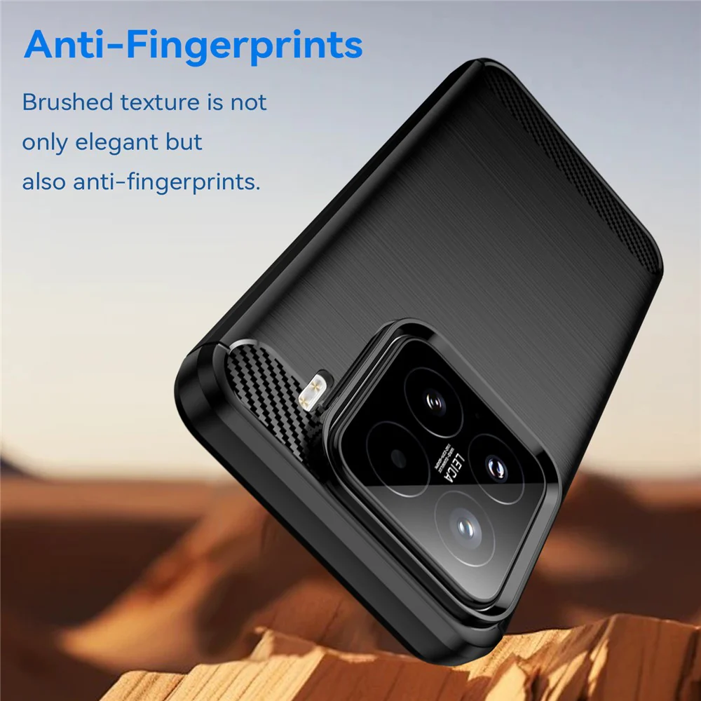 Case for Xiaomi 15T, Techsuit, Carbon, Black - Image 2