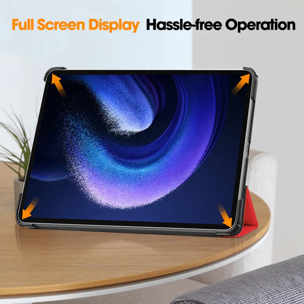 Case for Xiaomi Pad 6 / 6 Pro, Techsuit, FoldPro, Red - Image 3