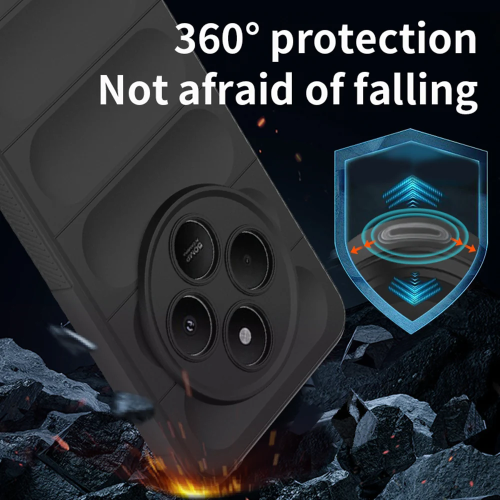 Case for Xiaomi Poco C75 / Redmi 14C, Techsuit, Magic Shield, Green - Image 4