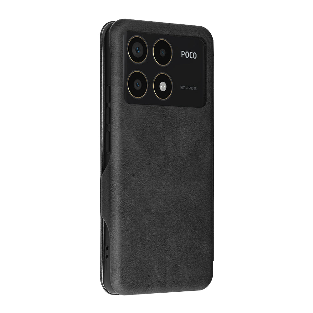 Case for Xiaomi Poco F6 Pro, Techsuit, Safe Wallet Plus, Black - Image 5